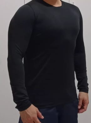 Customer photo review of Kit 2 Camisas Proteção Uv 50+ Segunda Pele - Todos Kits