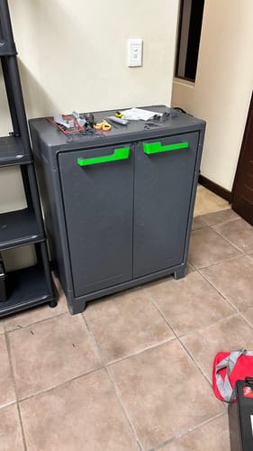 Customer photo review of Moby Base Cabinet
