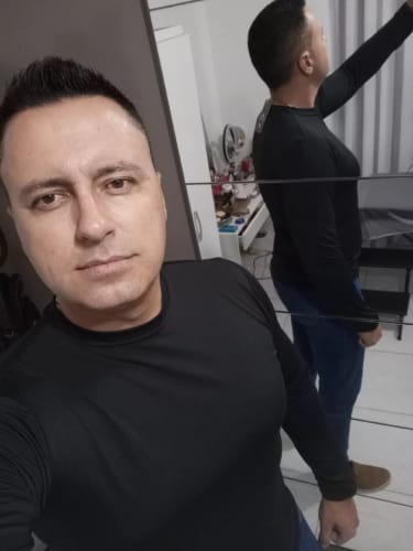 Customer photo review of Camisa Térmica Masculina Todas as cores - Proteção solar UV 50+