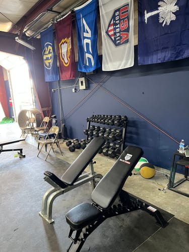 Customer photo review of Major Fitness Adjustable Bench | 1300Lbs Capacity Weight Bench PLT01