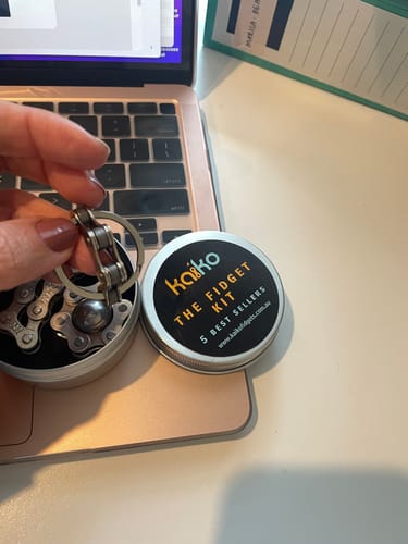 Customer photo review of The Fidget Kit by Kaiko