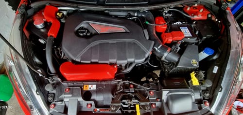 Customer photo review of Clearance - Proform Front Air Conditioning (A/C) Cover - Fiesta ST180/ST200 (Painted Finishes)