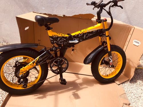 Customer photo review of Lankeleisi X3000 Plus 17.5Ah Dual Crown Fork * 2 E-Bikes Bundle