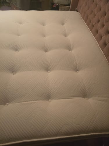 Customer photo review of Canterbury 3000 Pillow Topper Tufted Mattress