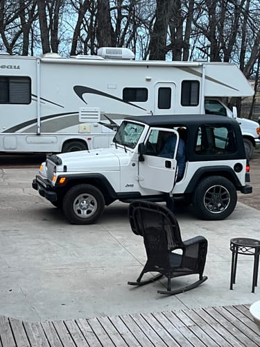 Customer photo review of 1.25" 5x4.5 to 5x5 Wheel Adapters for Jeep Jk Wk Wj Xk Wheels on Tj Yj Kk Xj Mj