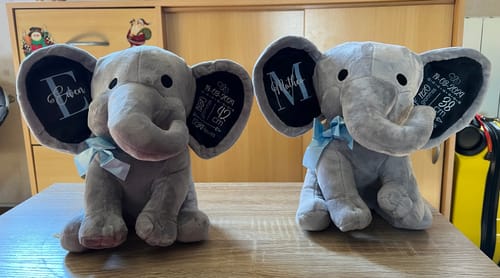 Customer photo review of Bébé - Éléphant câlin