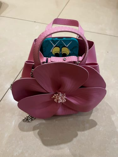 Customer photo review of TWOTWINSTYLE Solid Designer Mini Handbag For Women Spliced Floral High Quality Minimalist Temperament Handbags Female Fashion