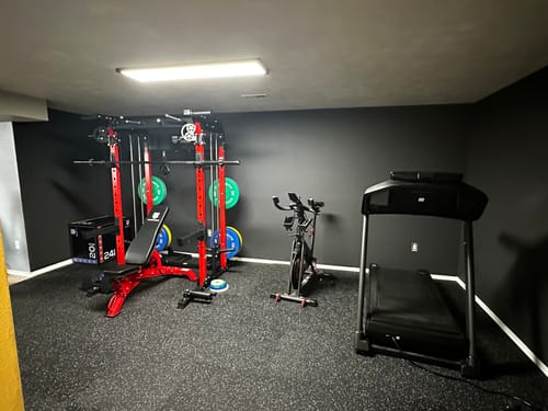 Customer photo review of Major Fitness F22 All-In-One Home Gym Power Rack