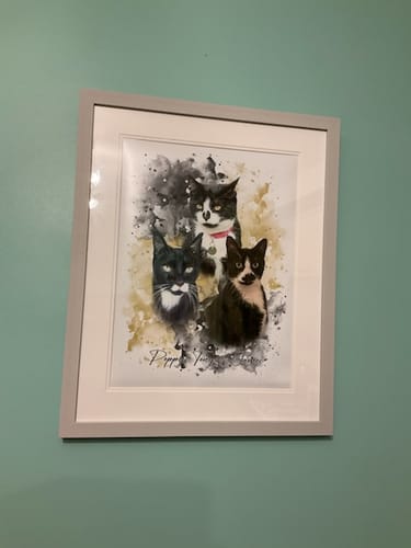 undefined review of Your Pet as Watercolor Portrait image 1 out of 1