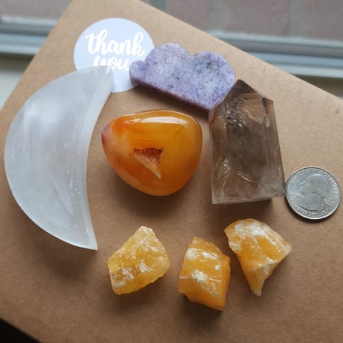Customer photo review of Crystal Mystery Bag