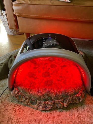 Customer photo review of Femvy LED Light Therapy Pod