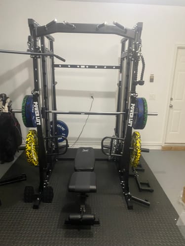 Customer photo review of Major Fitness SML07 All-In-One Home Gym Smith Machine