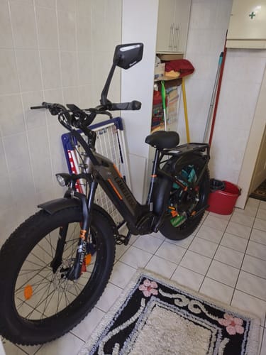 Customer photo review of Lankeleisi MG600 Plus 1000W Bafang Motor 26" Fat Bike All Terrain SUV E-Bike 48V 20Ah Samsung Battery