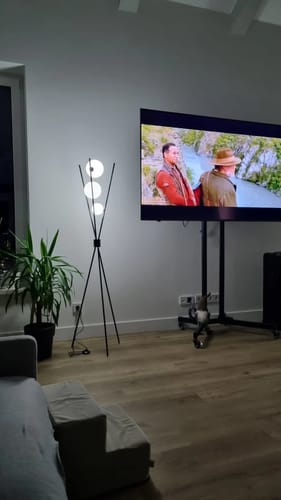 Customer photo review of WOMO Bubbles Tripod Floor Lamp-WM7007