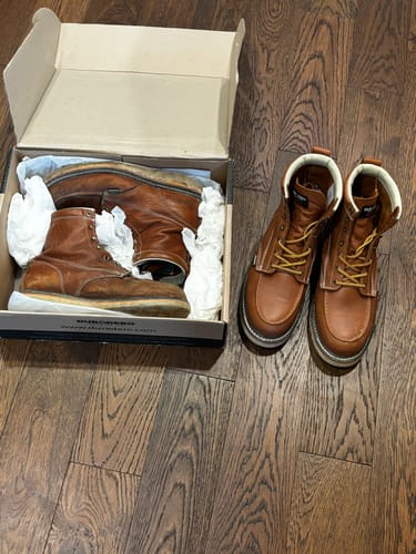 Customer photo review of 6 Inch Moc Toe Boot