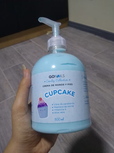 Customer photo review of Crema de Manos y Pies - Cupcake