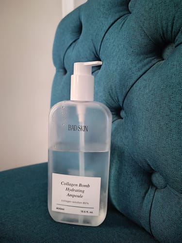 Customer photo review of Bad Skin™ Korean Collagen Bomb Hydrating Ampoule