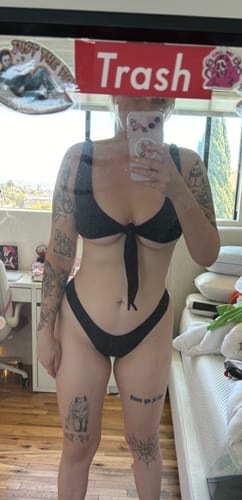 Customer photo review of The Kenzie Bottoms / Black