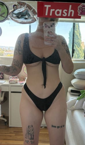 Customer photo review of The Kenzie Bottoms / Black