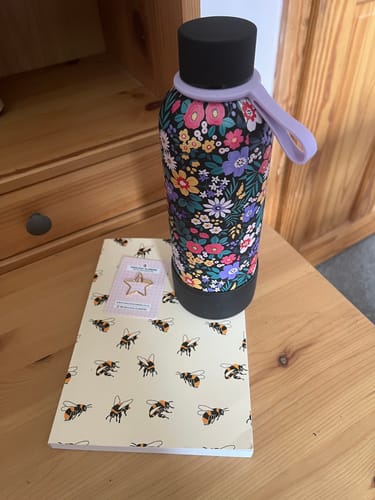 Customer photo review of Thirsty Bottles - Floral