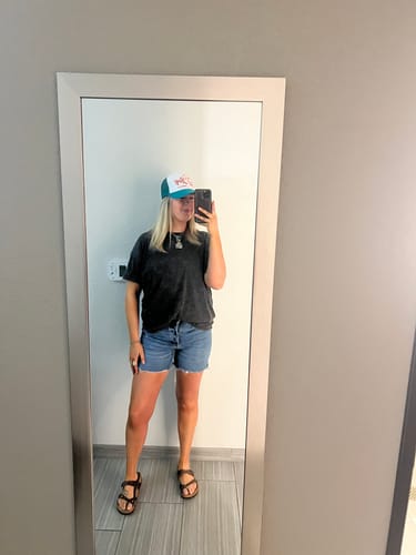 Customer photo review of Eat Beef Trucker Hat (More Colors)