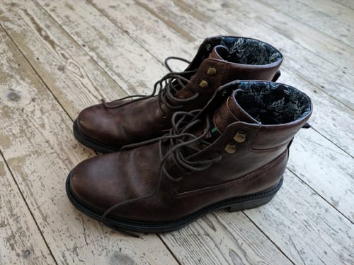 Customer photo review of Cress Ankle Boots