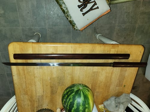 Customer photo review of Zatoichi Sword Style