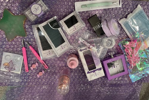 Customer photo review of LOVE LASH CALENDAR