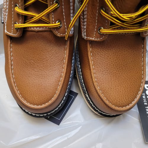Customer photo review of 6 Inch Moc Toe Boot