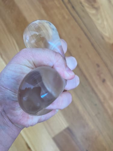 Customer photo review of Smoosho's Polyhedron Jelly Cube Fidget