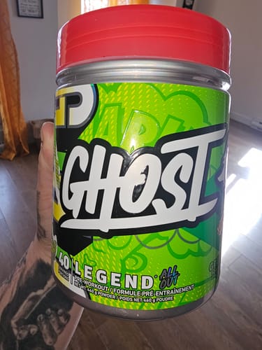 Customer photo review of Ghost - Legend All Out 400g