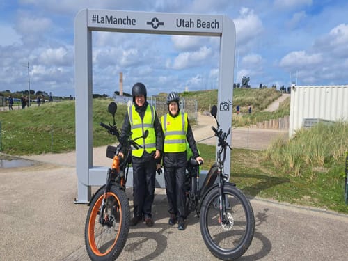Customer photo review of Vakole Waterproof Bike Rack Bag With Large Capacity(17-35L)