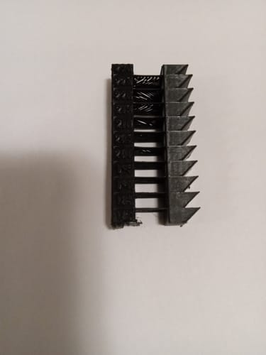 Customer photo review of Black - Standard PLA Filament - 1.75mm, 1kg