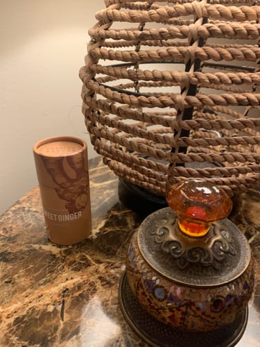 Customer photo review of North Carolina Sweet Ginger Rub