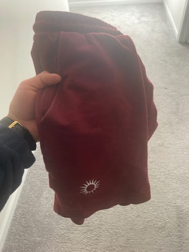 Customer photo review of Men's Classic Sol Short, Cardinal