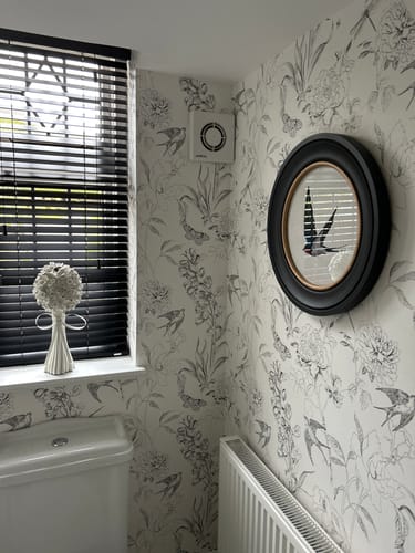 Customer photo review of Swallows In Round Frames