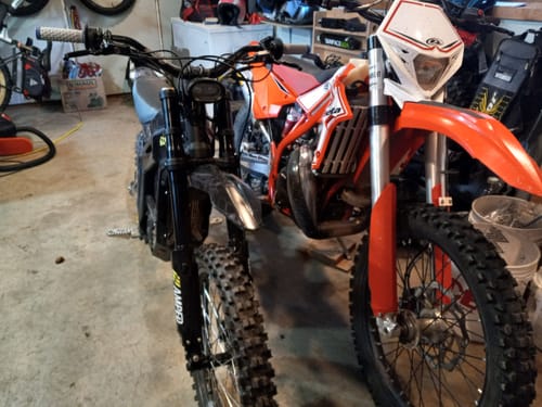 Customer photo review of 3" Rise Handlebars