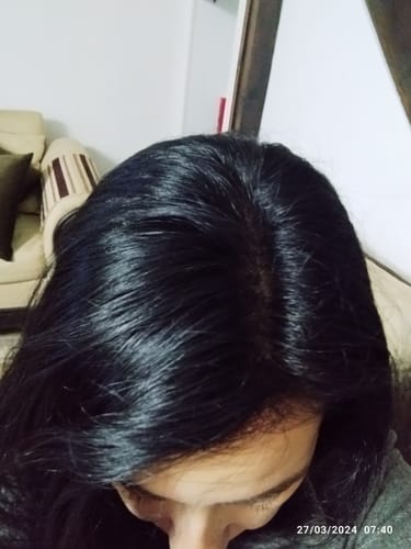Customer photo review of Pack Castaños/Negros (Henna + Índigo)