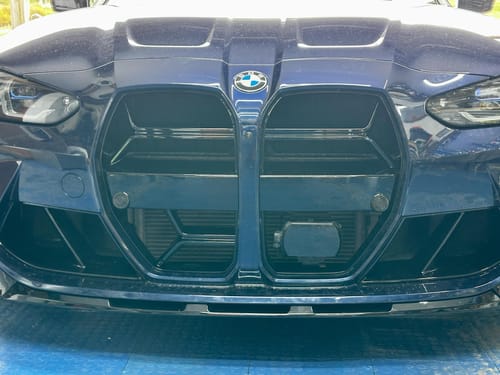 Customer photo review of MAGNFIX Magnetic License Plate Holder