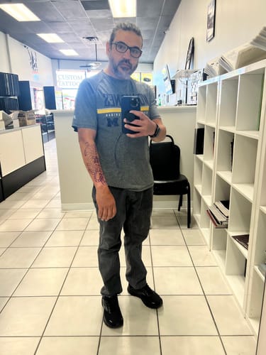 Customer photo review of Signature Tattoo Numbing Cream