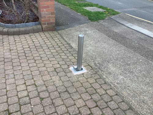 Customer photo review of RD4S Telescopic Bollard