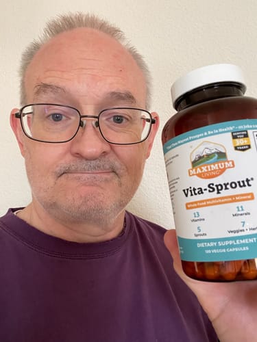 Customer photo review of Vita-Sprout (Multi Vitamin)