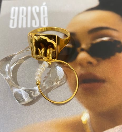 Customer photo review of Tetas 18k Gold Ring