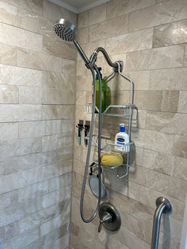 Customer photo review of 1-Spray Handheld Shower Head Set