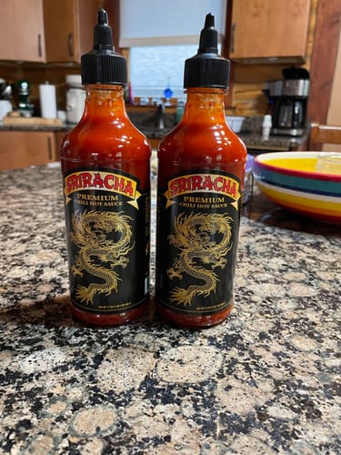 Customer photo review of Underwood Ranches Sriracha Hot Sauce