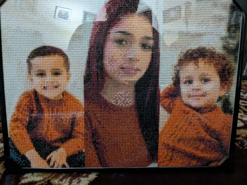 Customer photo review of Made with Diamonds® Custom Kit