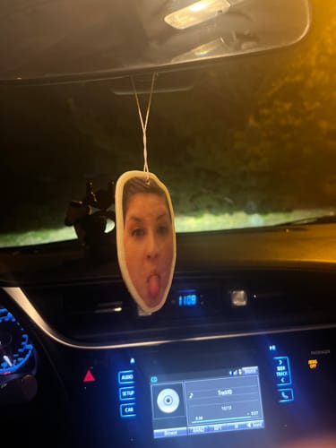 Customer photo review of Custom Shape Air Freshener