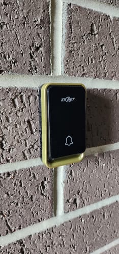 Customer photo review of K06 Waterproof Self Generating Power No Battery Required Wireless Doorbell
