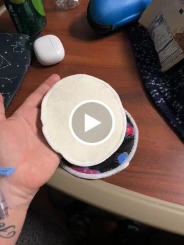 Customer video review of Bamboo Machine Washable Nursing Pad Liner Sets