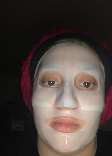 Customer photo review of AquaBio Bio-Collagen Deep Mask